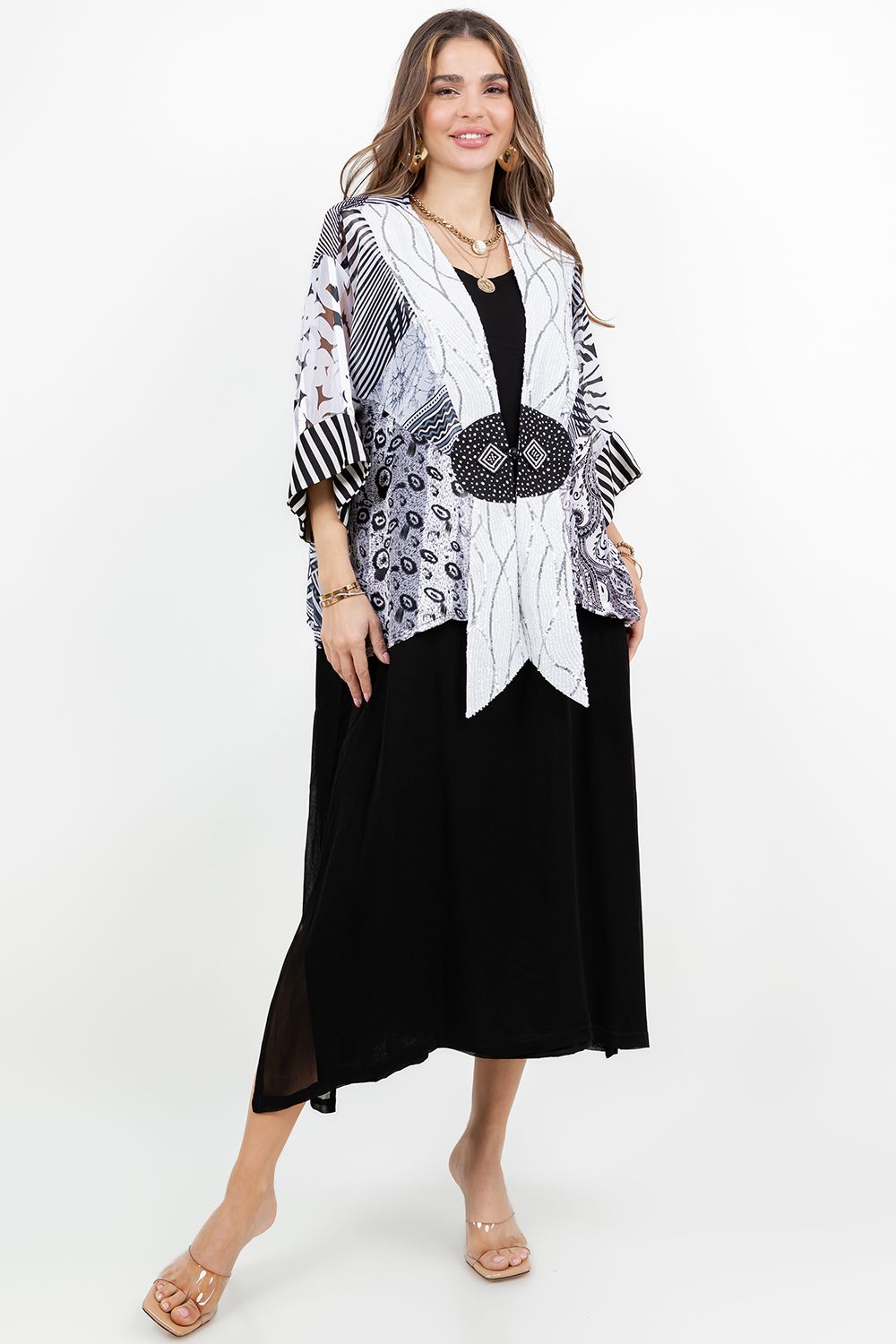 6075J Blk/Wht - Image 3
