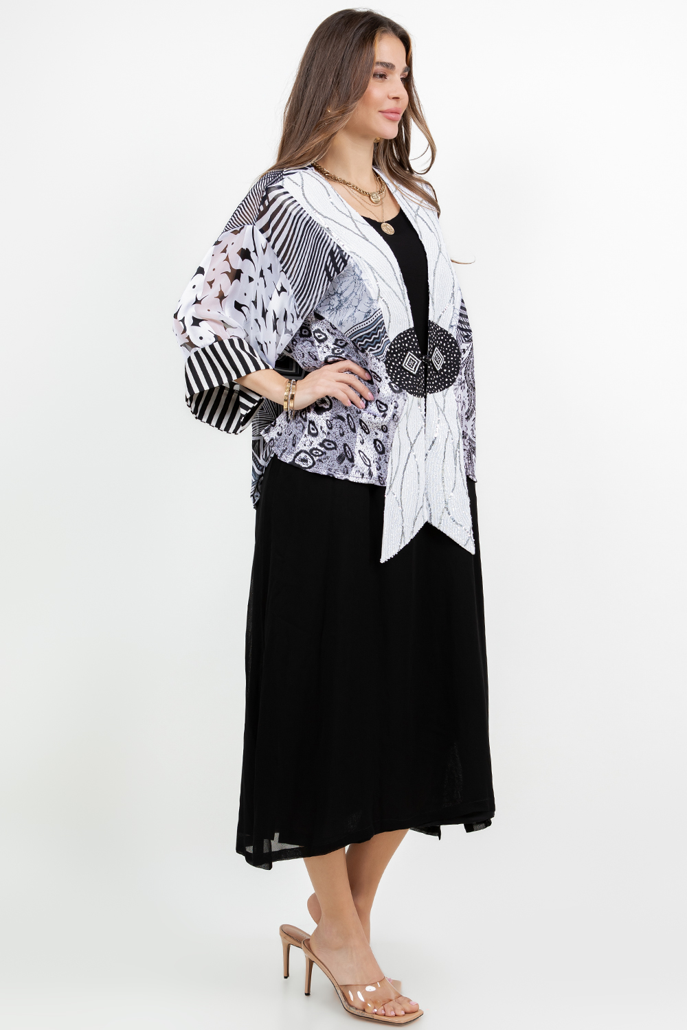 6075J Blk/Wht - Image 4