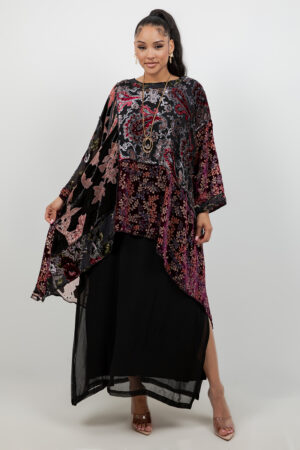 6259WTOP Blk/Wine